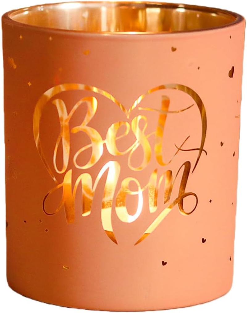 Glass Candlestick Holder, Birthday Gifts for Mom, Delicate Gifts for Women/Her, Butterfly Glass Tea Light Candle for Home Dining Table Office Desk Party Decoration Candle Holder, Green