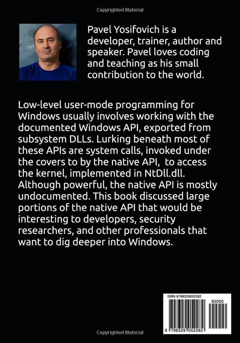 Windows Native API Programming