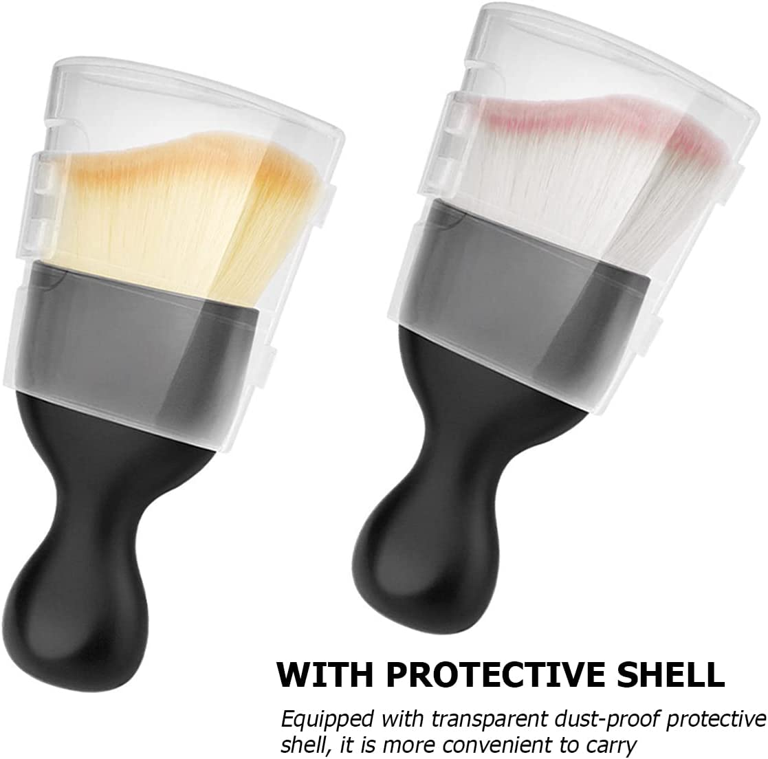 Blilo Car Interior Detailing Brush, Auto Soft Hair Cleaning Brushes, Scratch Free Curved Dirt Dust Collectors, Removal Tool for Vehicle Dashboard Air Conditioner Vents Leather (Deep Purple/1Pcs) - 3 Colors image number 2