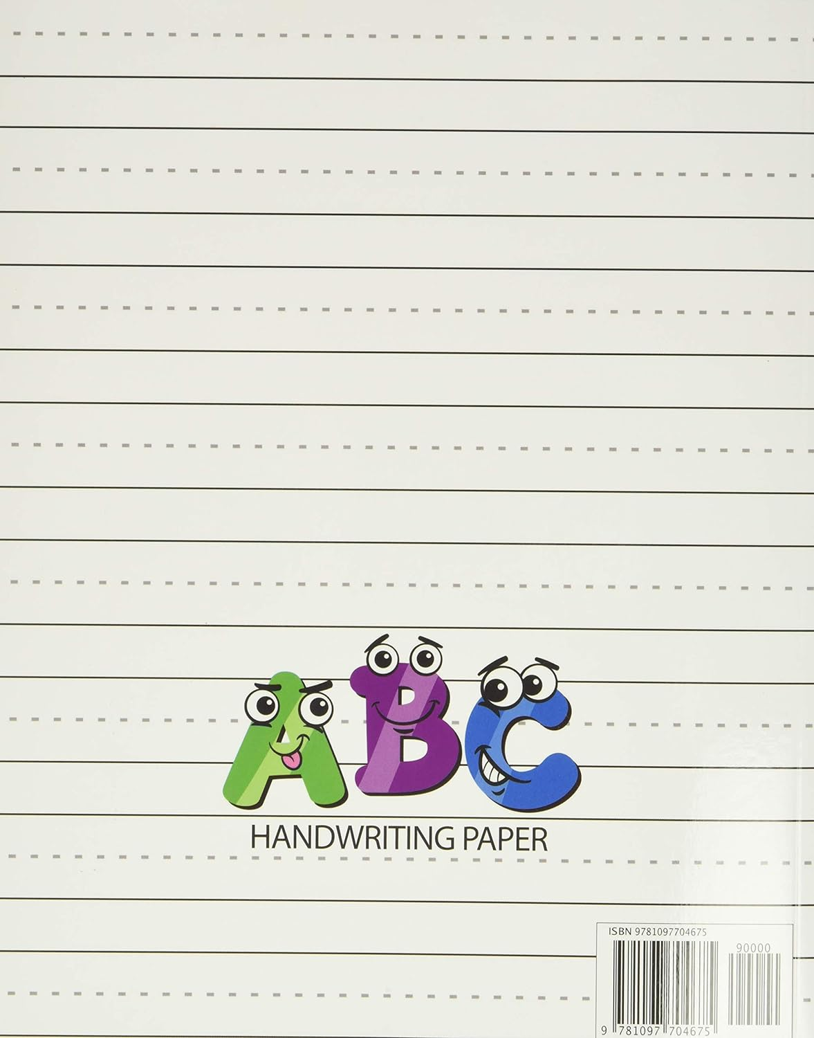 Kindergarten Writing Paper with Lines for ABC Kids: 120 Blank Handwriting Practice Paper with Dotted Lines image number 1