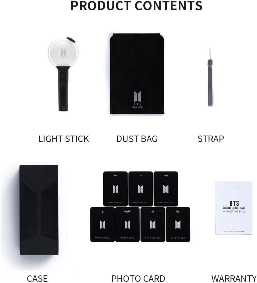 Sayzer BTS Lightstick Official Special Edition with 7 Photocards Kpop Merch Merchandise image number 6