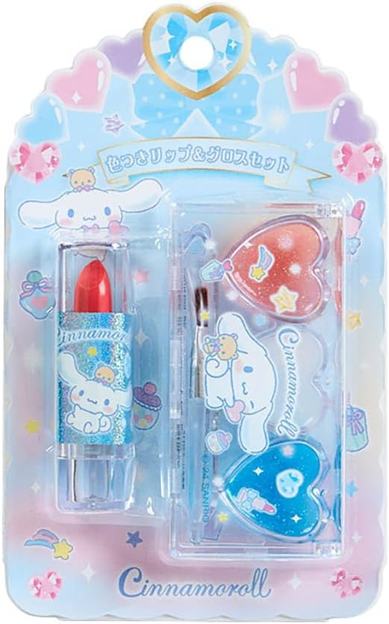 Sanrio 844080 Hello Kitty Colored Lip & Gloss Set