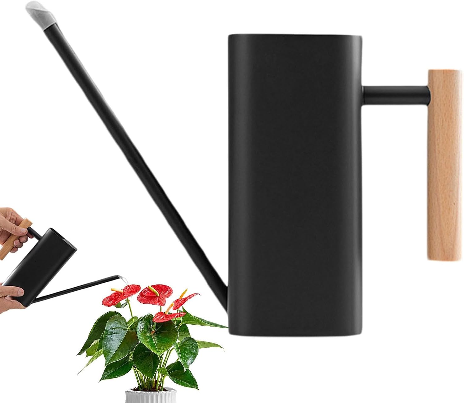 Manual Watering Kettle - Watering Kettle Gardening Spray Kettle, Long Spout Flowers Watering Kettle | Rust-Proof Gardening Spray Kettle, Perfect Watering Solution Spray Bottle for Indoor and Outdoor image number 3