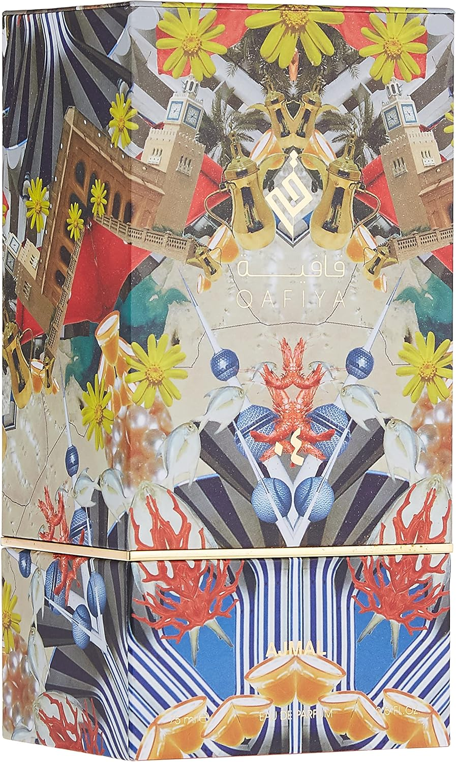 Ajmal Qafiya 4 EDP, 50 Ml Pack of 1 image number 2