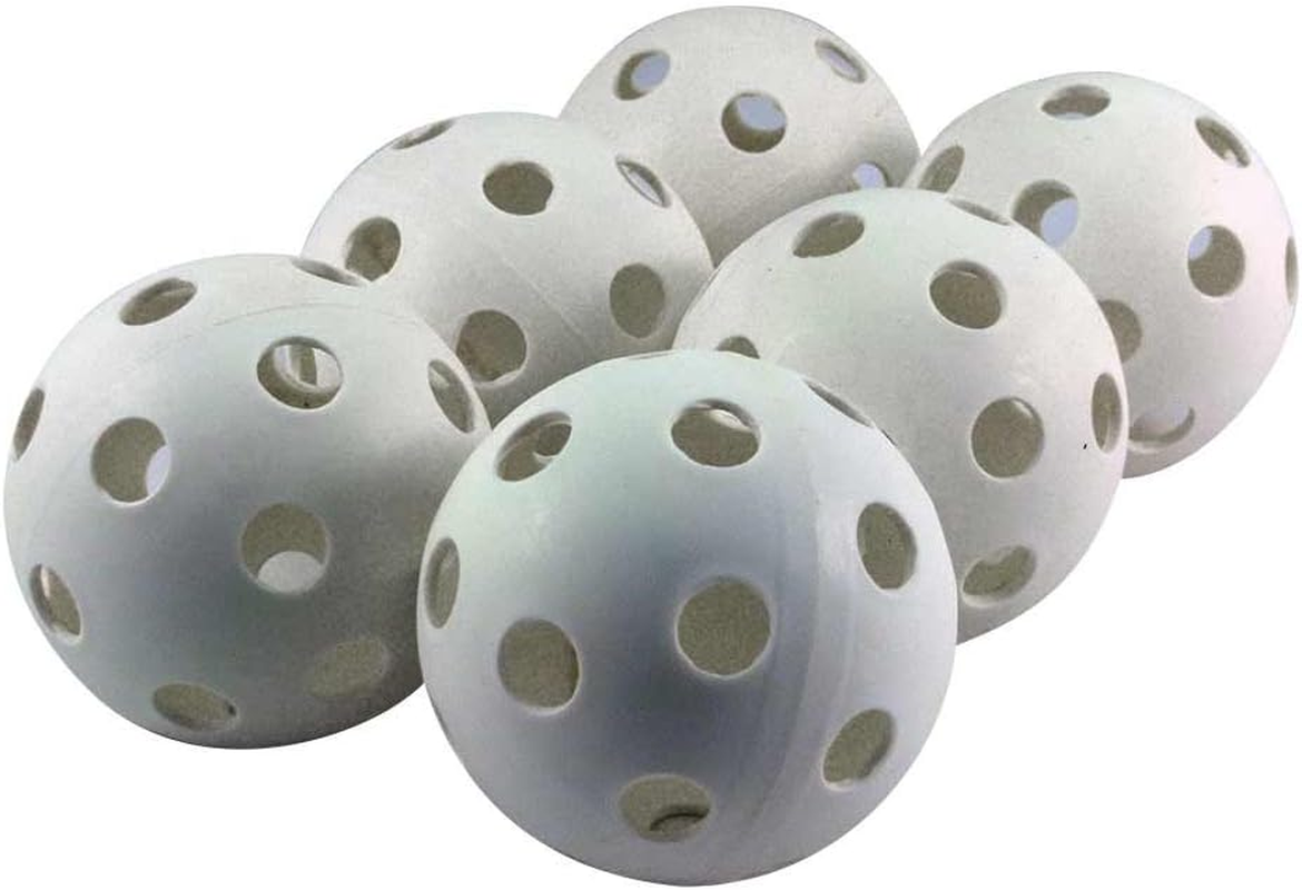 WORTH PLASTIC TRAINING BALL 11" 6 PK WHITE