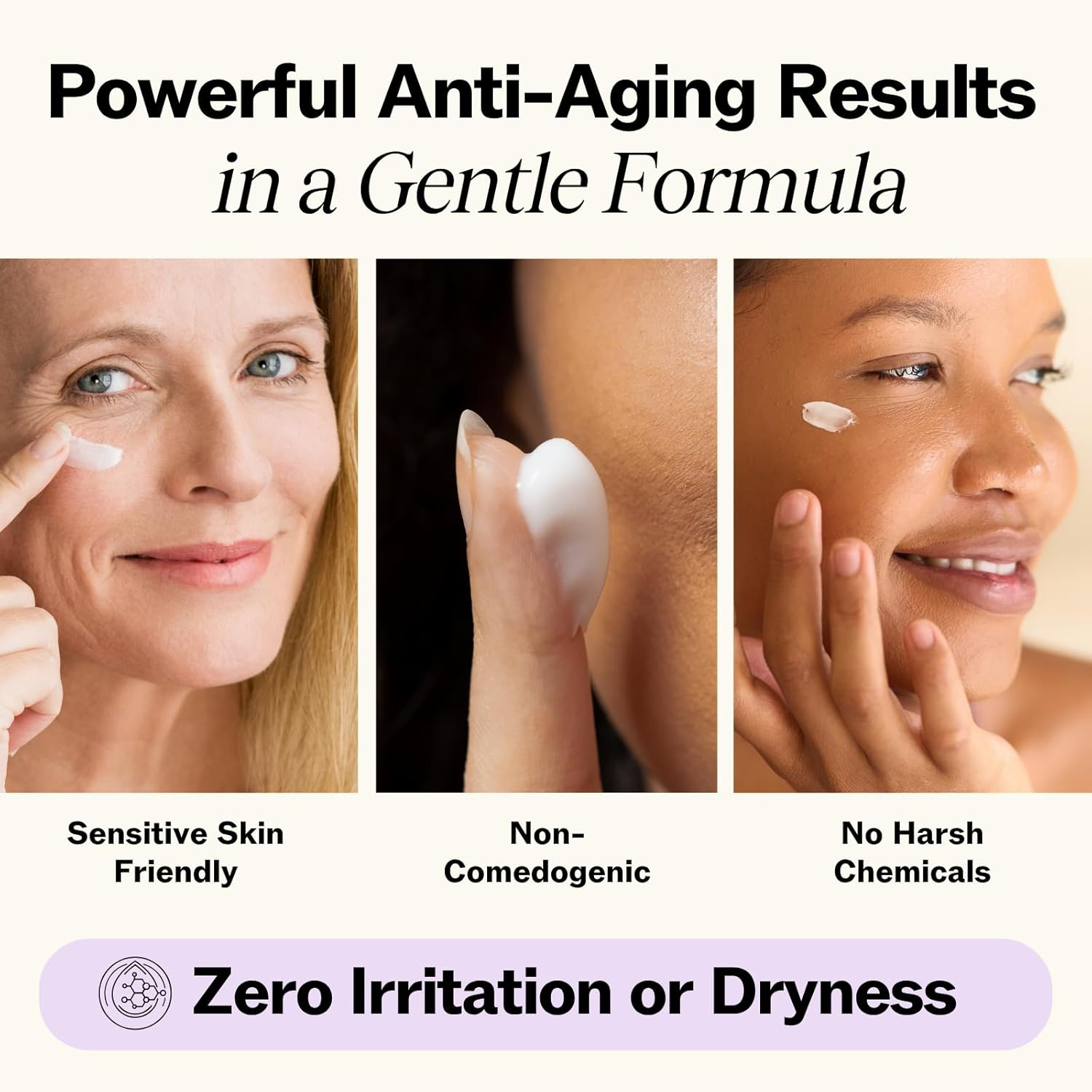 Eye Cream Moisturizer (1.7Oz) 94% Natural anti Aging Skin Care image number 4