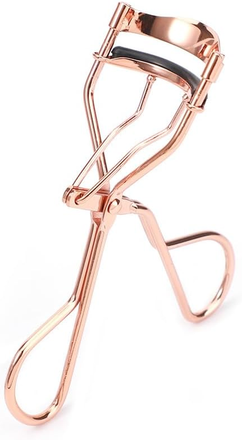 Eyelash Curler - Portable Lash Curler with Replaceable Soft Pads, Natural Long-Lasting Curling Tool, Gentle Design Prevents Pinching - Color Titanium image number 4