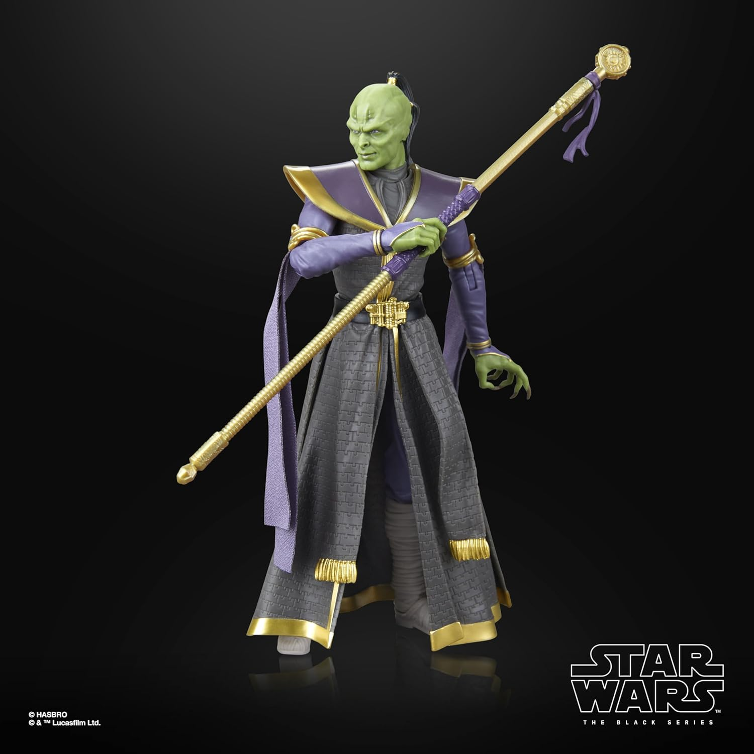 Star Wars the Black Series Prince Xizor, Star Wars: Shadows of the Empire Premium Collectible 6 Inch Action Figure image number 3