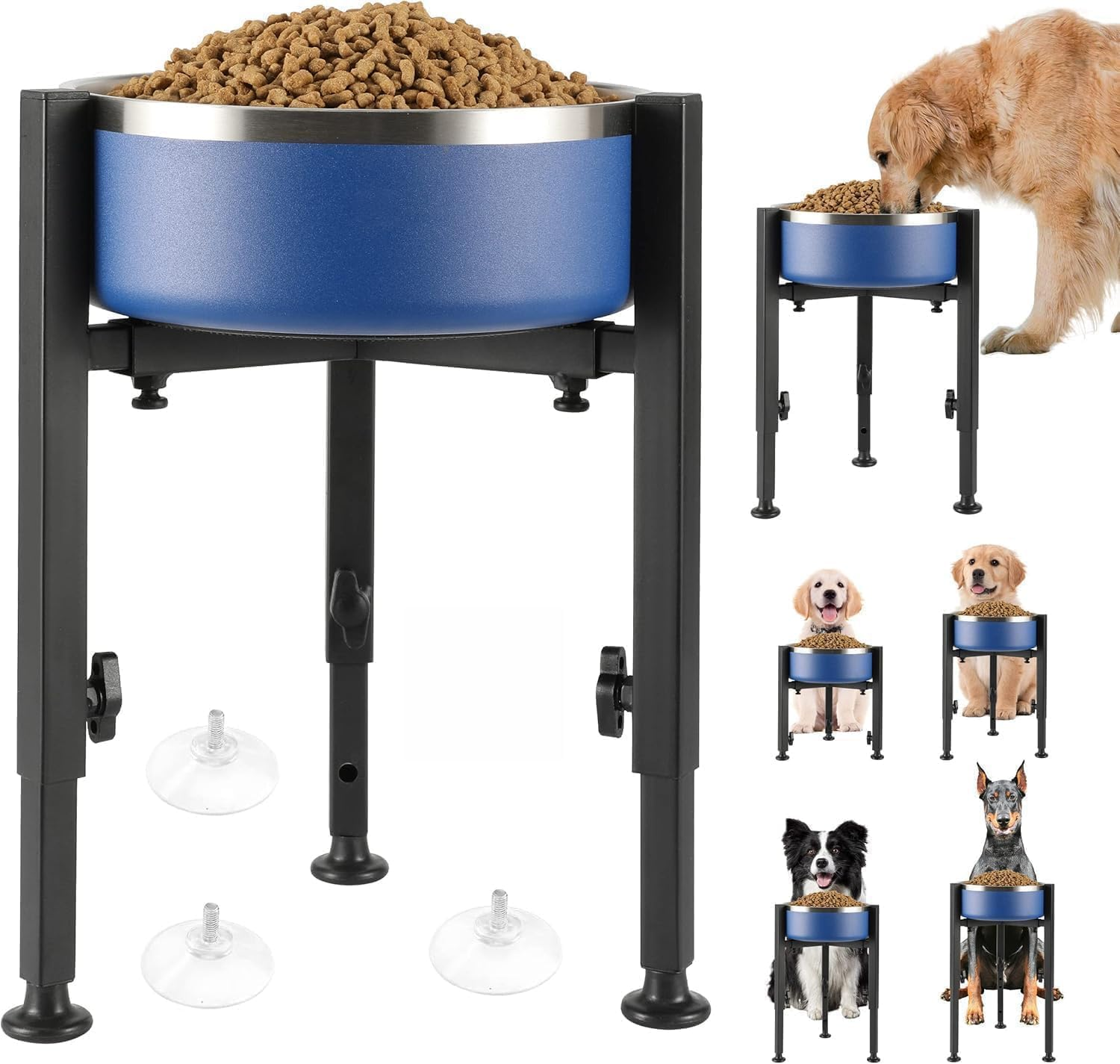 Single Dog Bowl Stand