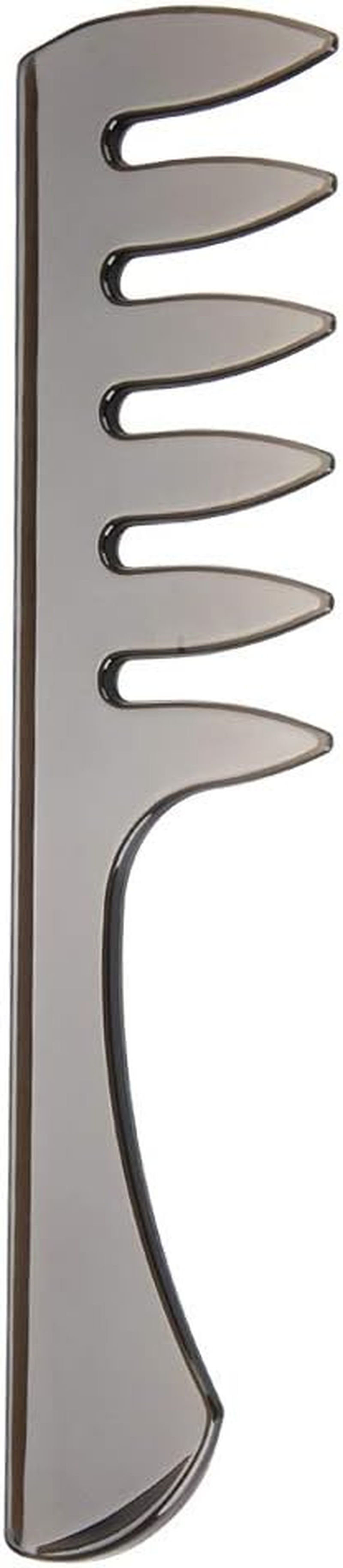 Retro Styling Large Back Wide Tooth Comb, Professional Tooth Combs Salon Shark Teeth Hair Combs, Tooth Oil Hair Comb Hairdressing Tools for Women Men (Black) image number 3