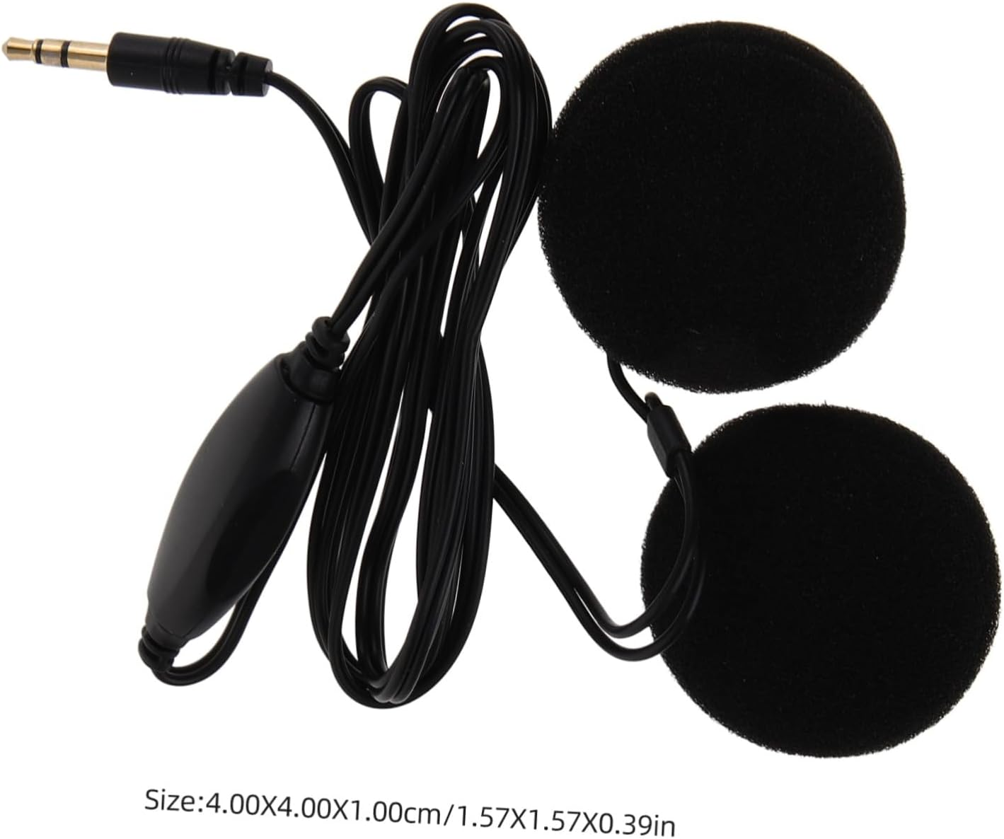 CATIEBYE Motorcycle Helmet Headset Microphone 3.5Mm In-Ear Gps Navigation Earphone Black Helmet Audio System for Riders and Cyclists image number 3