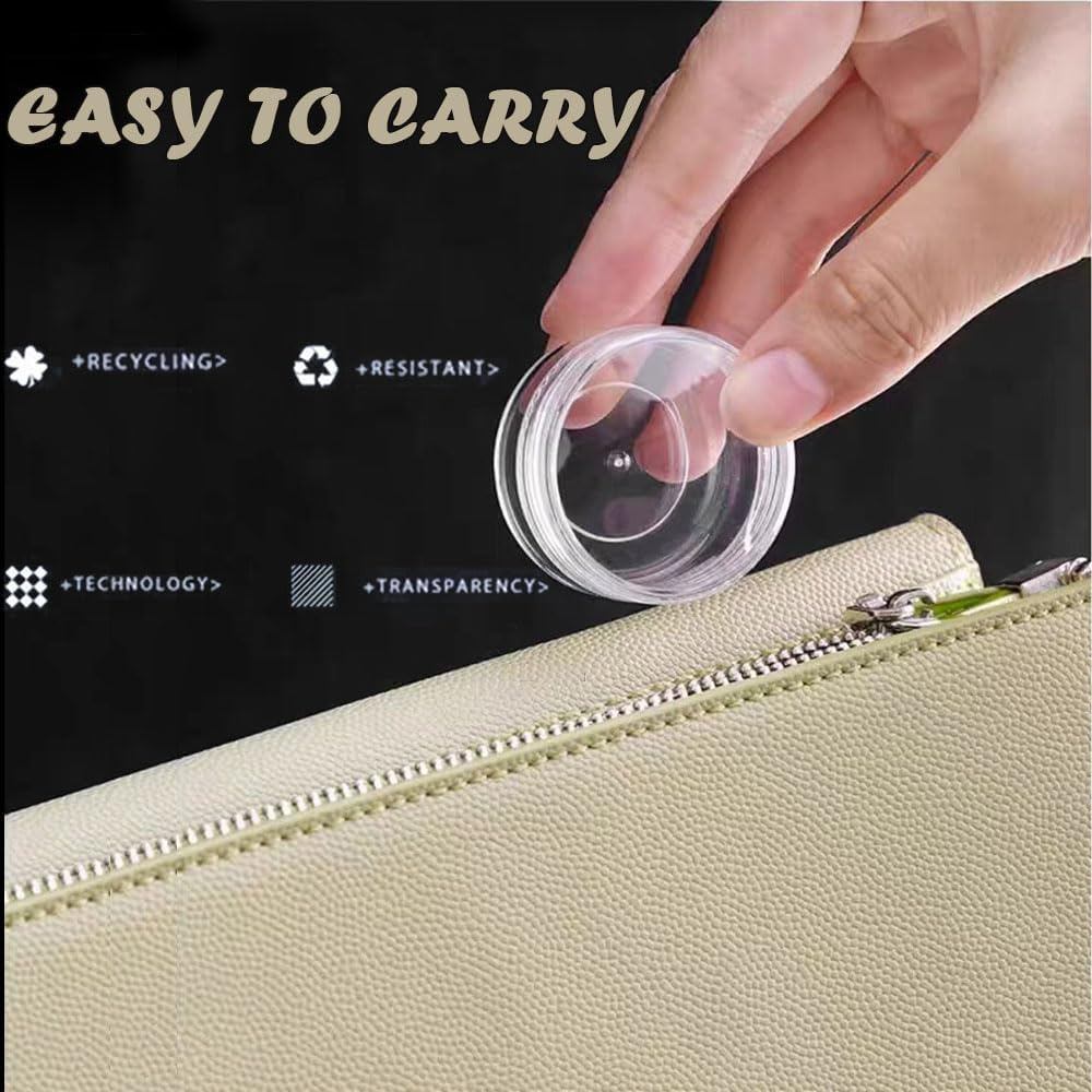 Pack of 30 Containers, 5 Ml, Containers with Lid, Tins for Lip Balm, Small Jar for Lip Balm, Mini Cream Jar, Empty Cream Jars, Ointment Jars, Cosmetic Jars image number 2