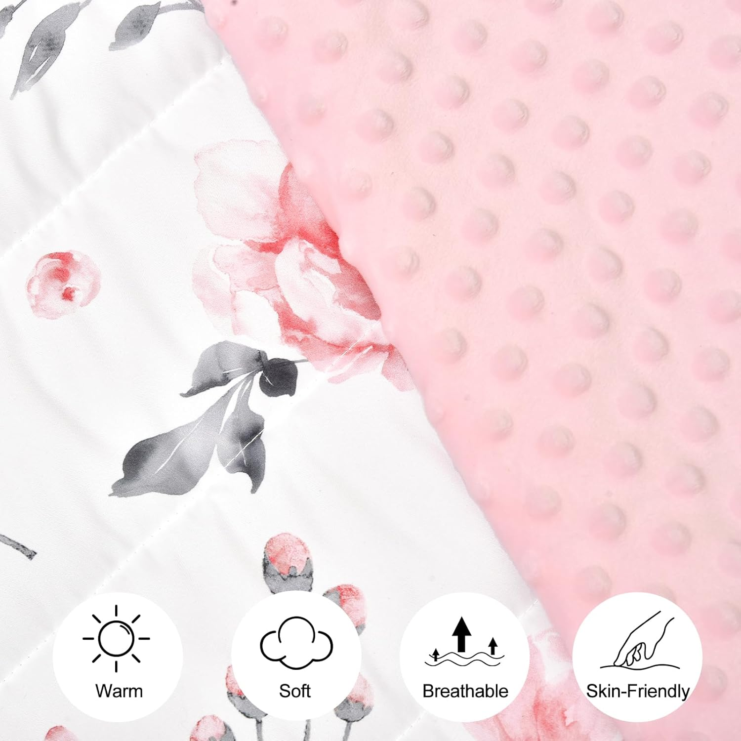 David'S Kids Minky Dot Nap Mat image number 3