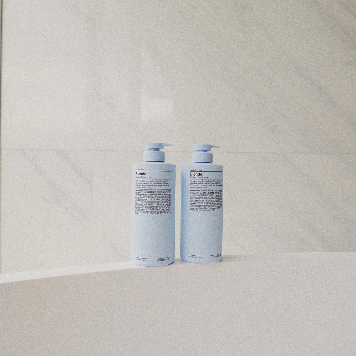 J Beverly Hills Blue Blonde Shampoo, Toning Shampoo, 32Oz image number 4