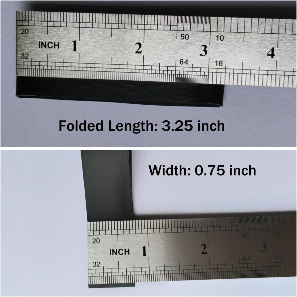 Tactical Rubber Bands Size #94 (3 1/2'' X 3/4''), 25 Pcs Black Thick Extra Wide Large Strong Heavy Duty Rubber Bands for Office, Home, School, Industrial, Outdoor Camping Survival Hunting image number 1