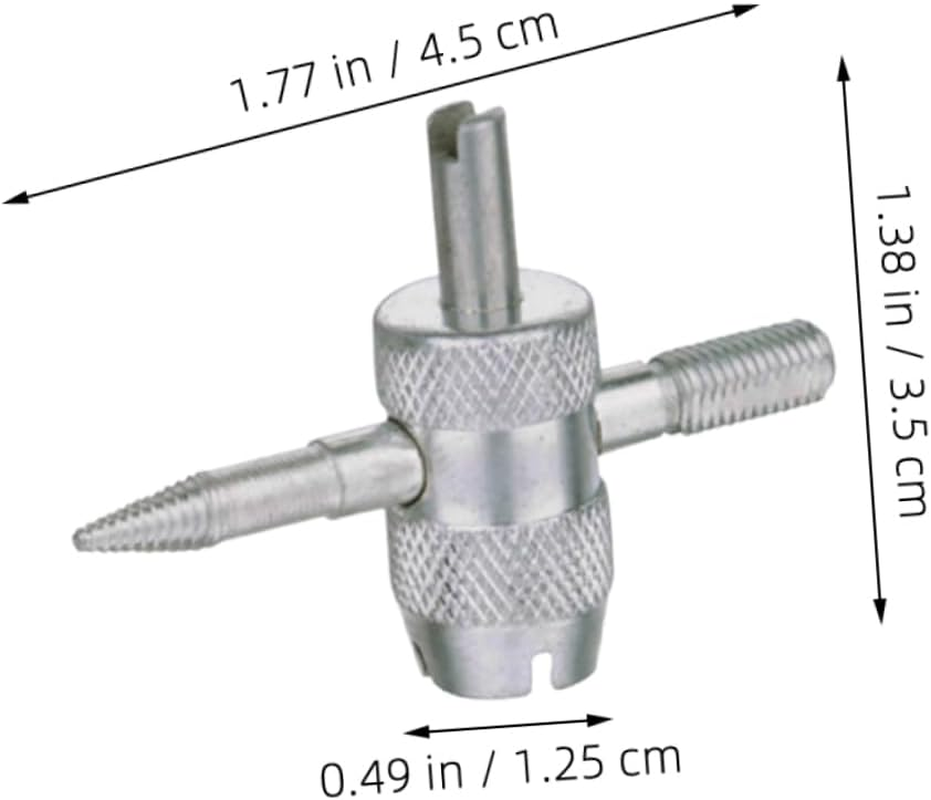 Sosoport 2Sets Tire Removal Tool Valve Core Tool Easy to Use for Car Suv Truck Automotive Maintenance image number 3
