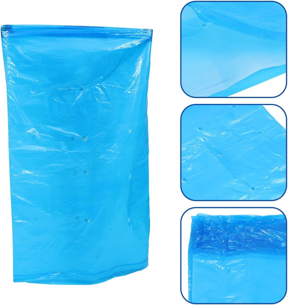 Toddmomy Banana Grow Bags: 5Pcs Pe+Nonwoven Fabric Plant Covers | Rainproof Frost Protection Sleeves for Orchard Ripening 135X74Cm