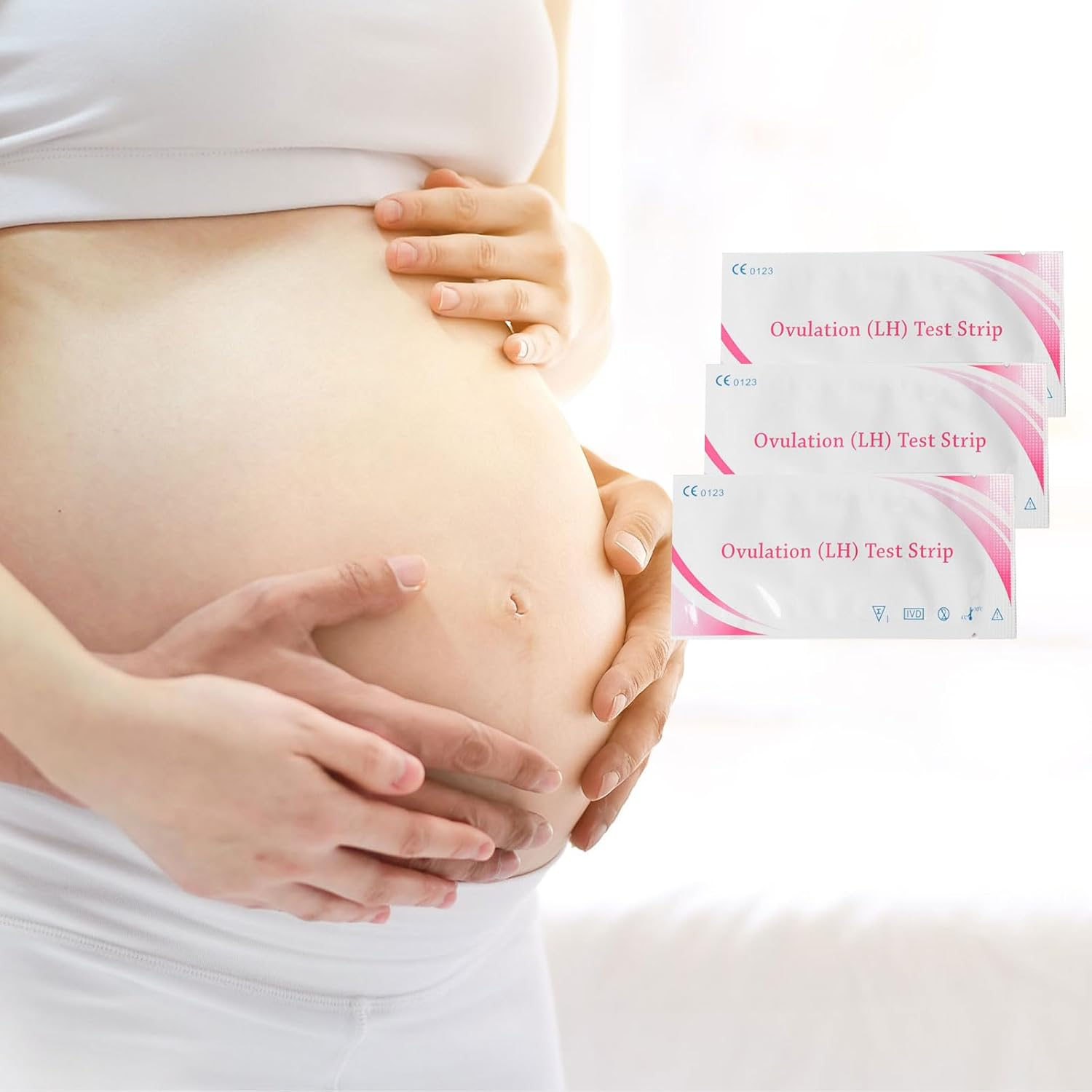 30-PCS High Sensitivity Ovulation Test Strips Personal Ovulation Predictor Kit for Women Accurate Fertility Monitoring image number 3