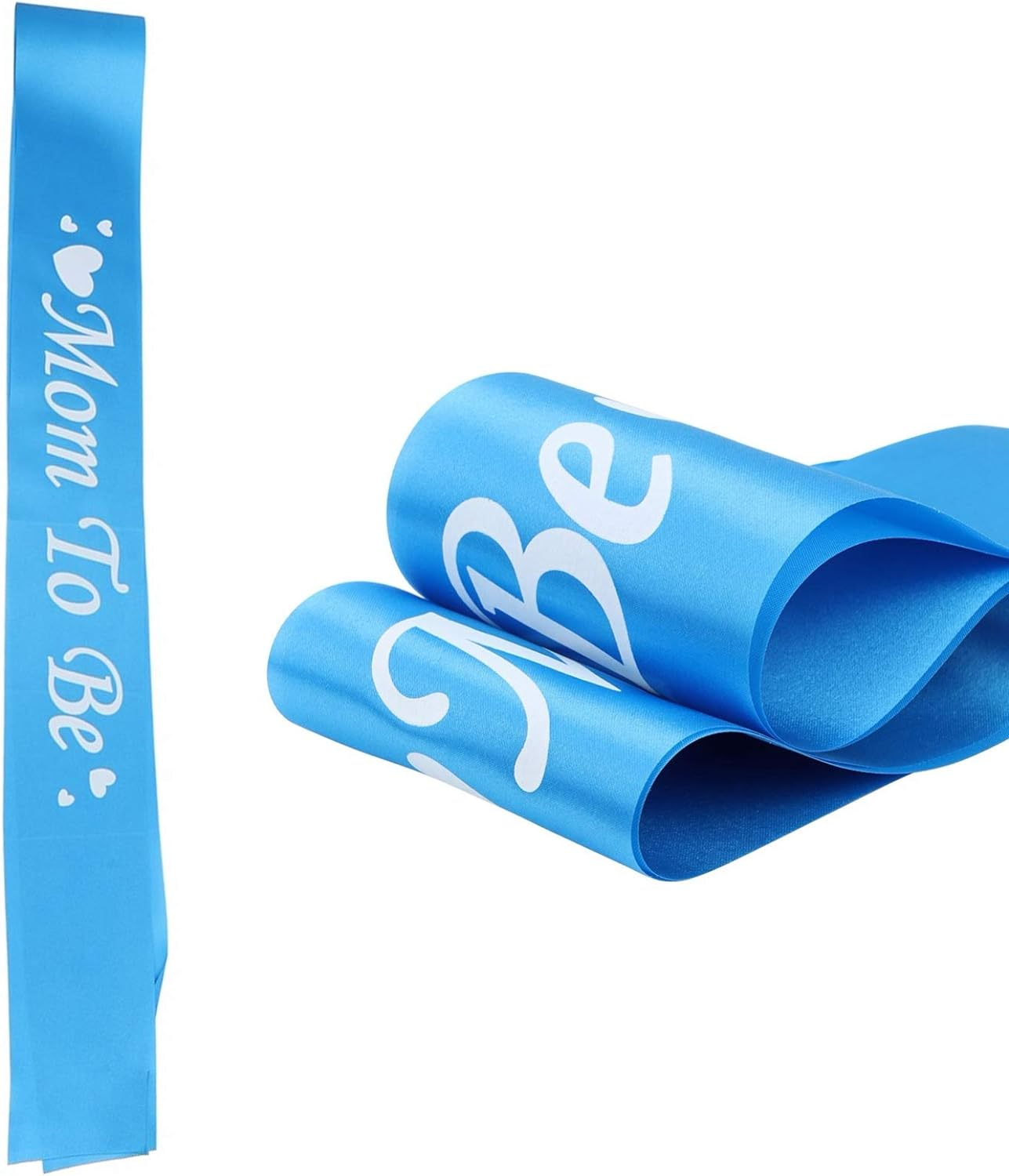 Its a Boy Photo Booth Props Mom to Be Sash Decorations for Gender Reveal image number 2