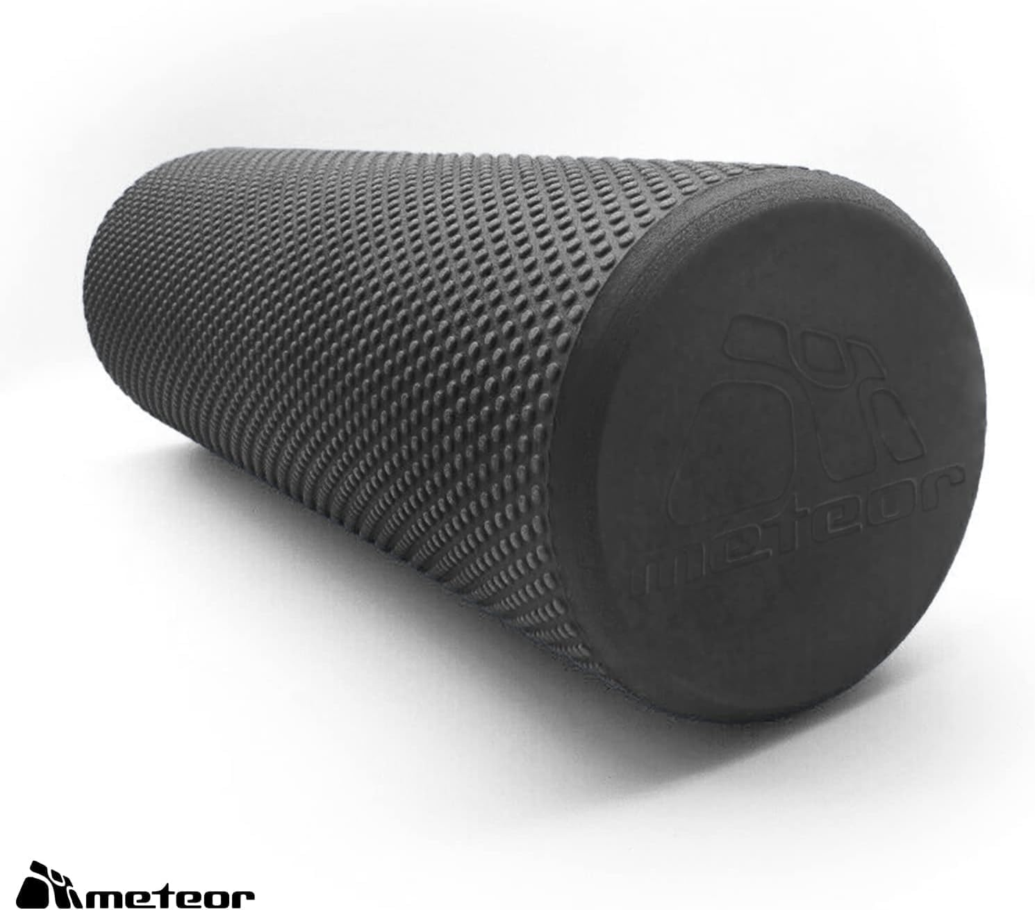 METEOR Foam Roller, Back Massage Roller,Eva Exercise Foam Roll in 45Cm 60Cm 90Cm Length, Deep Tissue Massage for Back Pain Relief, Muscle Relax, Yoga, Pilates, Sports Recovery, Physical Therapy - Black 60Cm image number 6