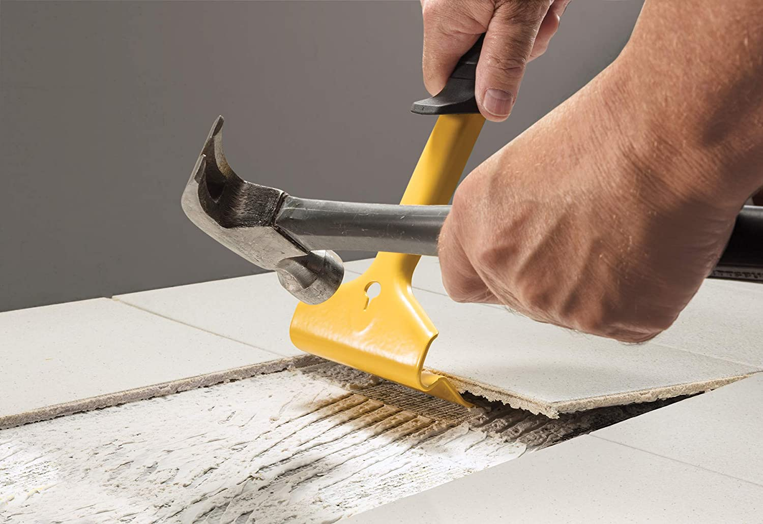 HYDE 19460 Trim Puller, Yellow