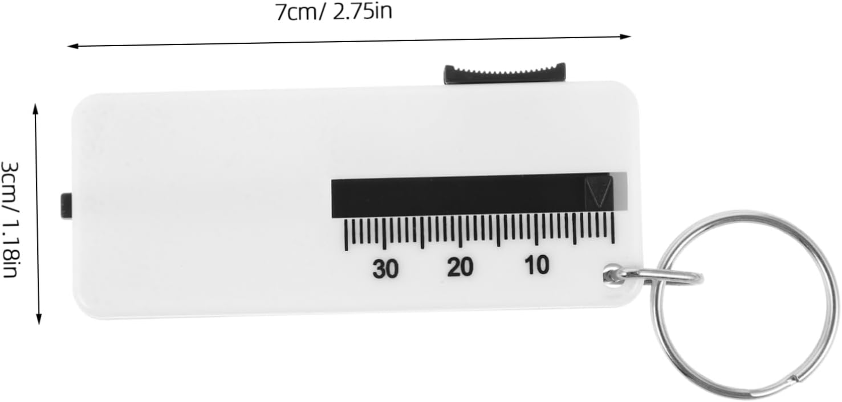 HEALEEP 3Pcs Tire Tread Depth Gauge Tool Automotive Measuring Instrument for Accurate Tire Thread Measurement And image number 6