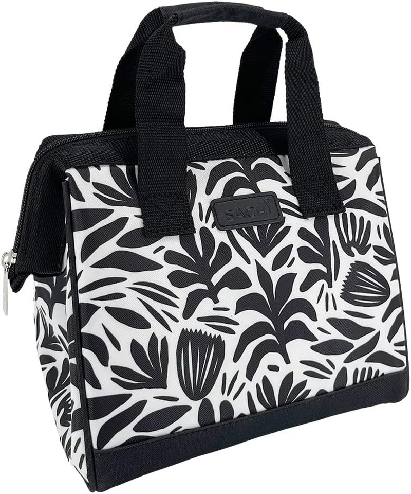 Sachi 'Style 34' Insulated Lunch Bag - Monochrome Blooms image number 2