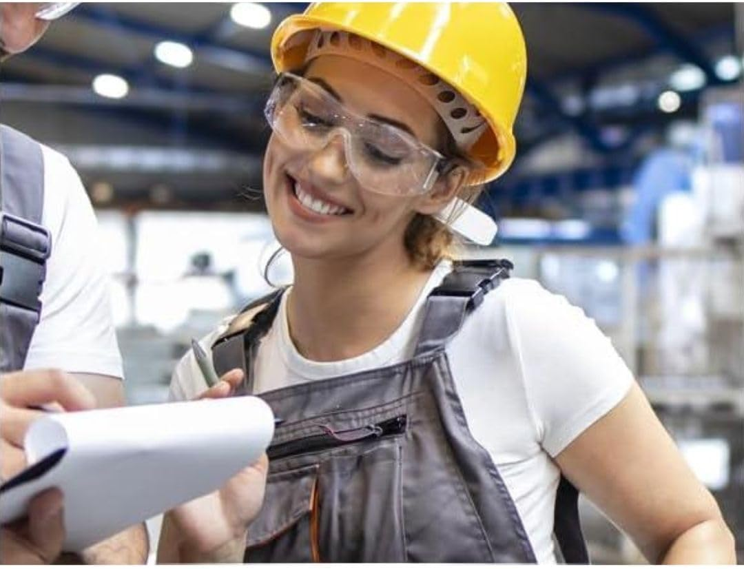 Shield Right Visitor Safety Glasses, 12 Pack over Eyeglasses, Anti-Fog & Scratch Resistant, AS/NZS 1337.1:2010 Safety Glasses over Glasses Eye Protection image number 1