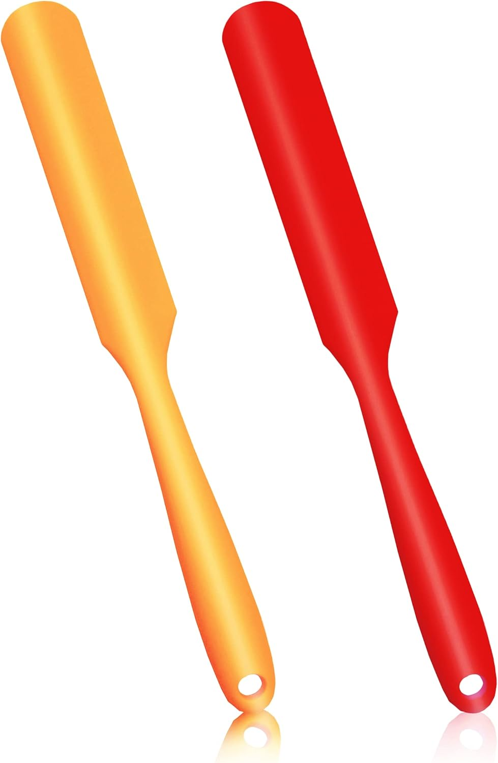 Hosrnovo Poop Knife, (2 Pack) Silicone Spatula Poo Knife for Toilet Block, Prank Funny Gag Gift for Christmas and Kids image number 1