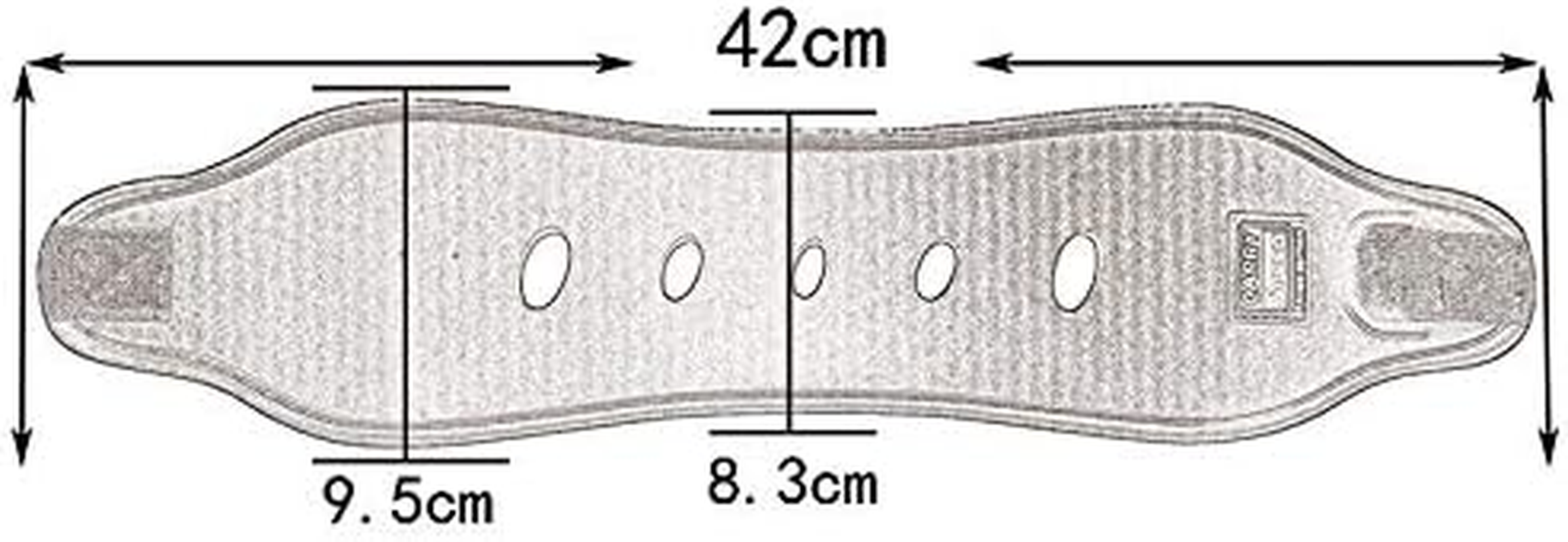 CERFFOOL Camera Padded Shoulder Strap with Screw Mount Quick Release Safety Tether Camera Neck Strap Belt for DSLR SLR Nikon Pentax Olympus Sony Camera, Black, 45*9.5Cm image number 3