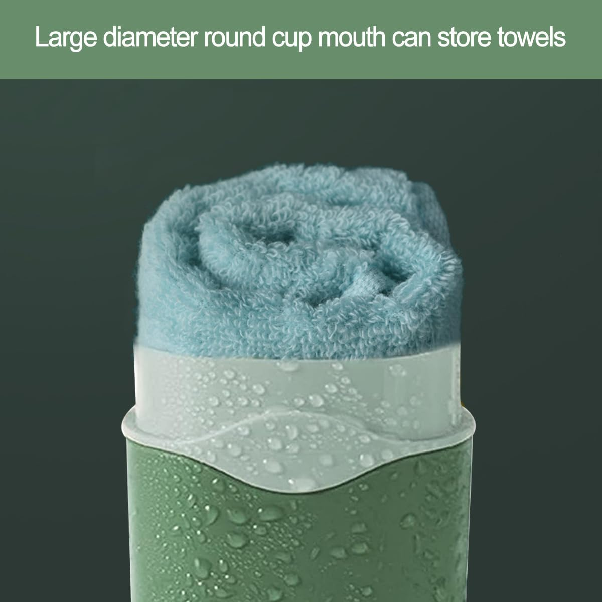 Portable Travel Toothbrush Holder, 3 in 1 Travel Toothbrush Case, Detachable Toothbrush Storage Box for Travel, Business, Camping, Daily Use (Green) image number 2