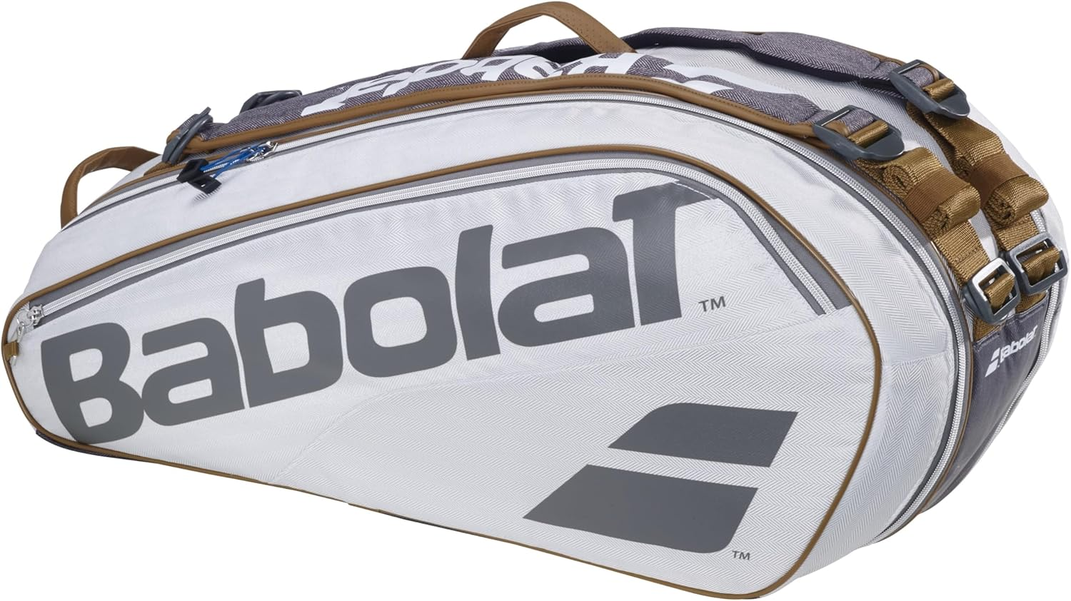 Babolat Pure Wimbledon Racquet Holder X6 Tennis Bag (White), 75 X 32 X 32 Cm image number 2