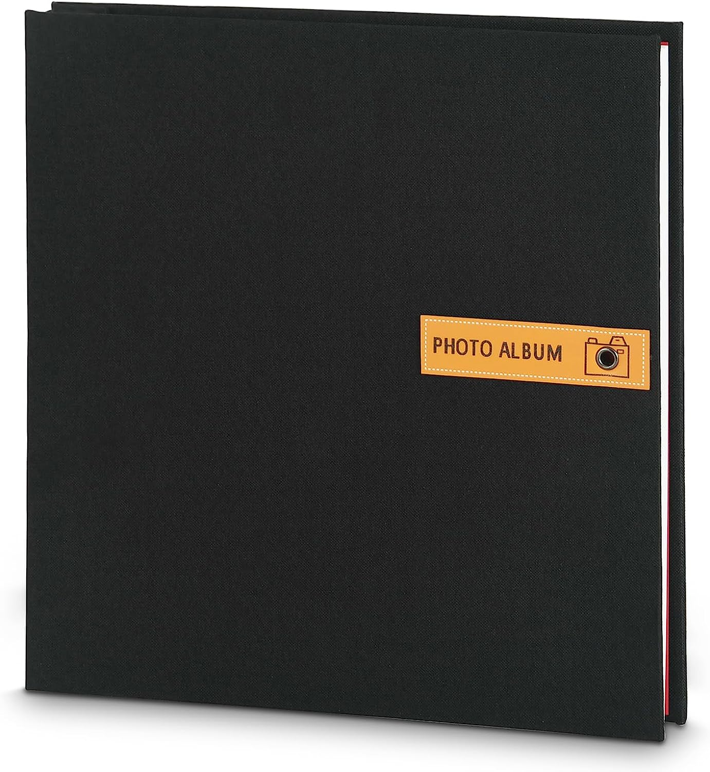 Large Photo Album Self Adhesive 60 Pages with Stickers, DIY Album Scrapbook for 3X5 4X6 5X7 8X10 Pictures (Grey)