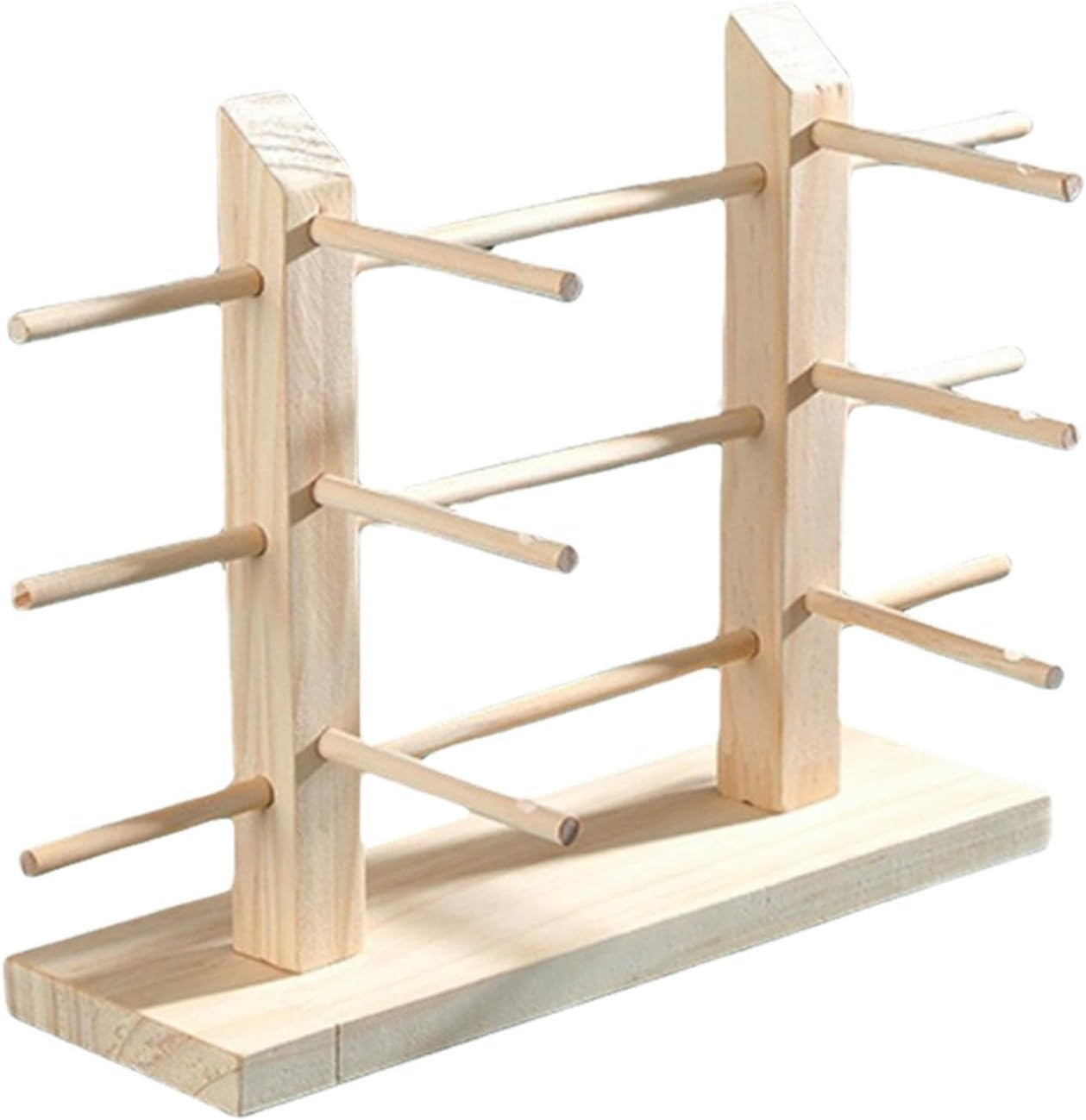 Qkbuza Sunglasses Rack - Wooden Multiple Glasses Holder Glasses Display Stand,Glasses Display, Sunglass Rack, Detachable Eyeglass Stand for Men, Women