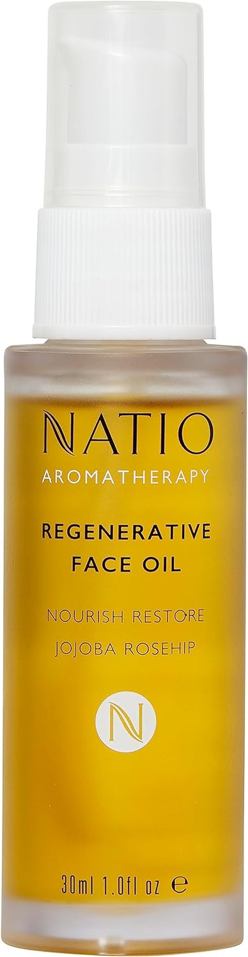 Natio Australia Aromatherapy Regenerative Face Oil 30Ml - Plumping Jojoba & Rosehip Oil for the Face, Suitable for All Skin Types - Plant-Based, Nourishing & Improve Elasticity - Made in Australia image number 3