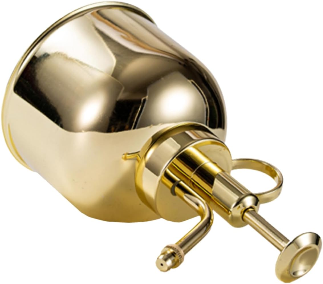 Yardenfun Retro Sprinkler Kettle Vintage Plant Spritzer for Succulent Care Stainless Watering Bottle Pump Function for Indoor Small Plant Watering image number 2