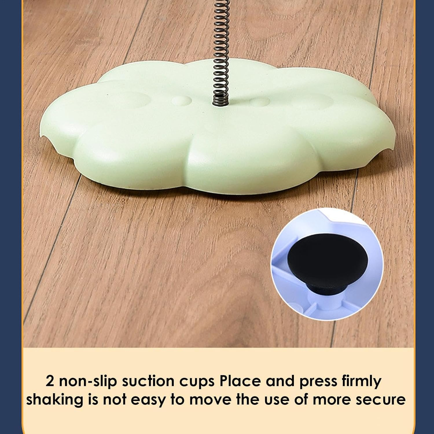 Wobbling Dog Treat Toy,Wiggling Treat Toy for Dogs,Cat Interactive Dispenser with Spring,Cat Food Dispenser Toys,Snack Ball Dog,Leaking Treats Ball Pet Feeder Toy image number 3