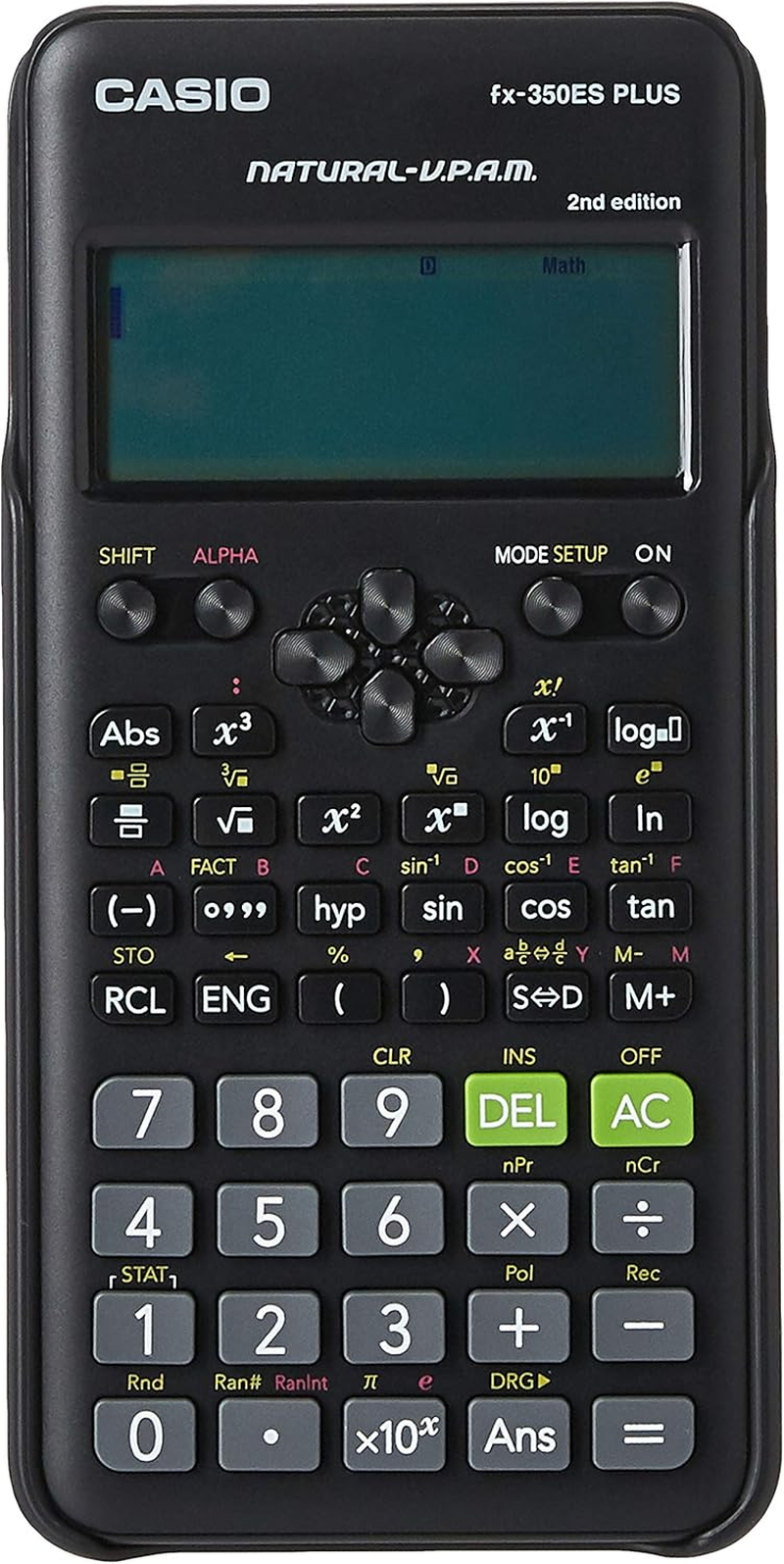 Casio FX-350ESPLUS Calculator - Standard Scientific, 0.1 Kilograms image number 2