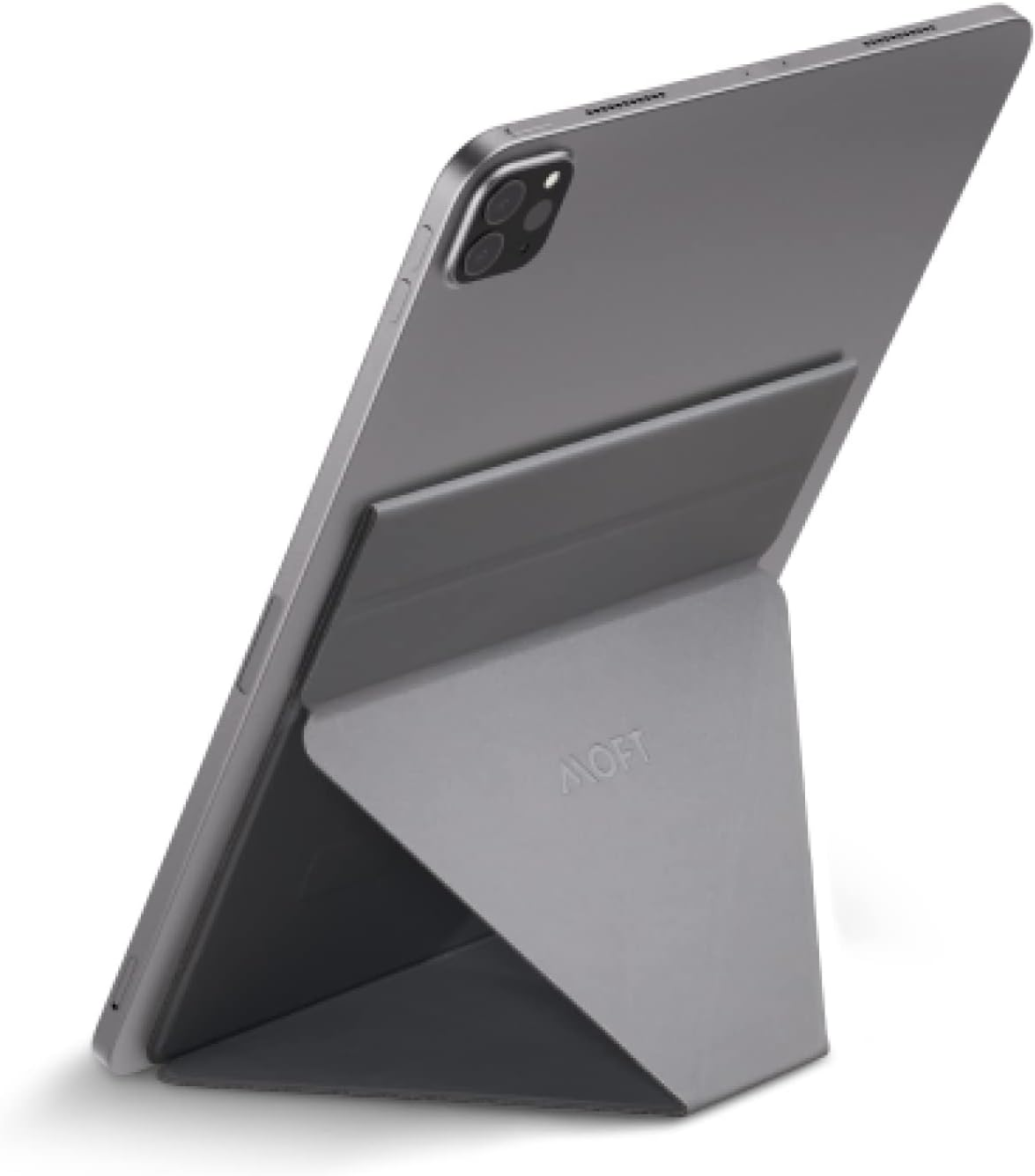 MOFT Adhesive Invisible Slim Tablet Stand, Most Adjustable, Compatible with Tablets up to 12.9&rdquo;,Gray