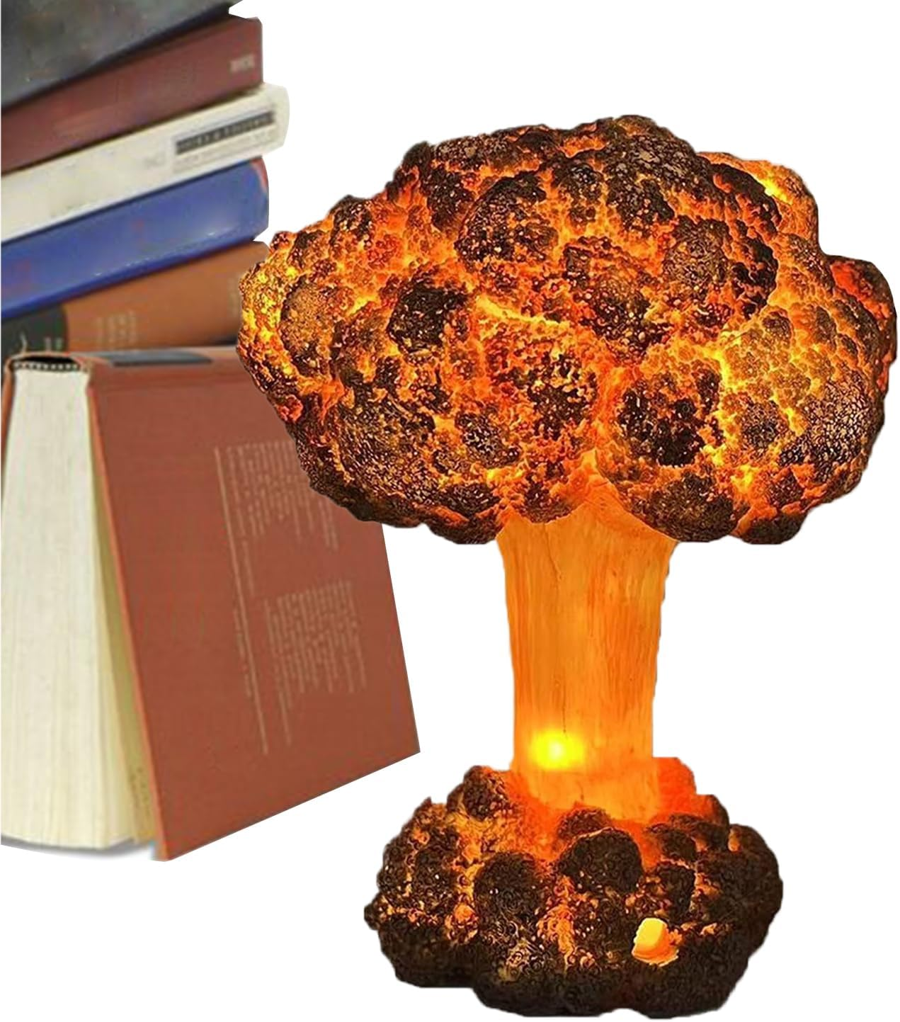 Mushroom Cloud Lamp,Mushroom Light | Decorative Warm Night Light with Adjustable Brightness for Nightstand Bedside Bedroom Living Nursery image number 4