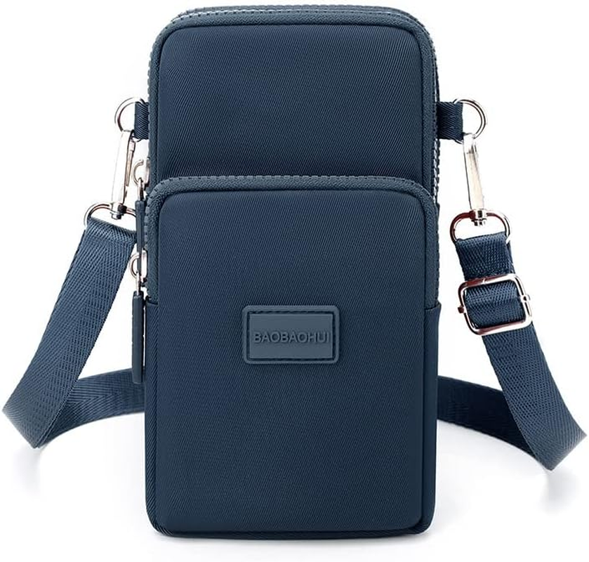 Small Crossbody Bag Cell Phone Bag Moblie Phone Mini Sports Arm Bag Shoulder Strap Wallet Pouch Bag Casual Purse