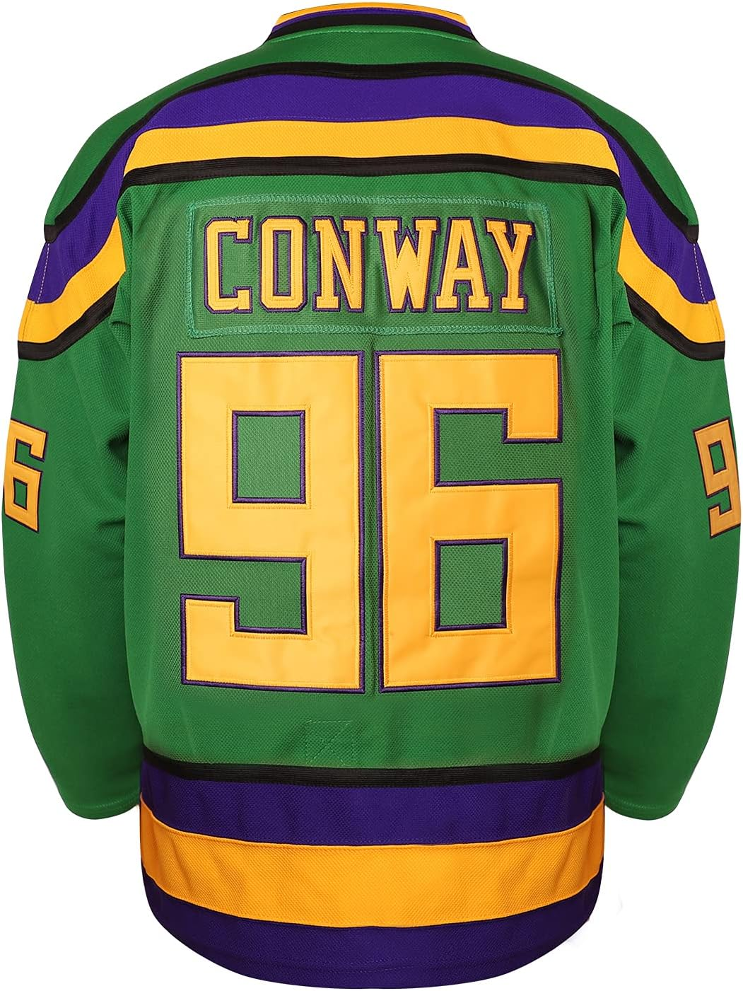 Mighty Ducks Jersey 96 Charlie Conway 99 Adam Banks Movie Ice Hockey Jersey, 90S Hip Hop Clothing for Party image number 3