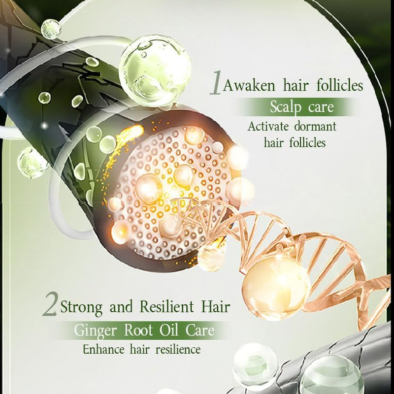 Nature Triangle Shampoo Bar, and Platycladus Orientalis Leaf & Usman Shampoo Bars to Promote Hair Growth, Strengthen and Smooth Hair for Women & Men (1PCSF)