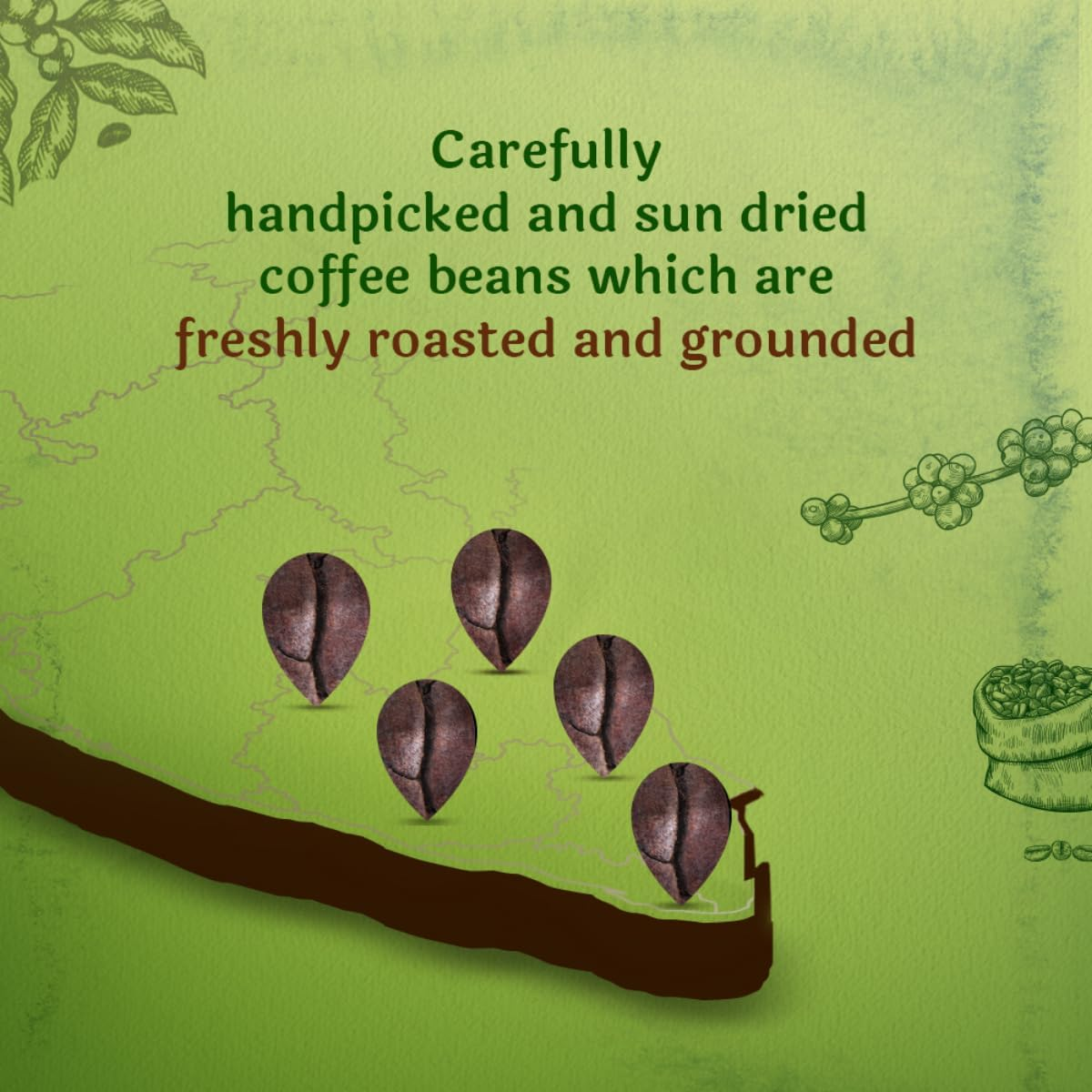 Bru Pure Coffee in Glass Jar, 200 G image number 2