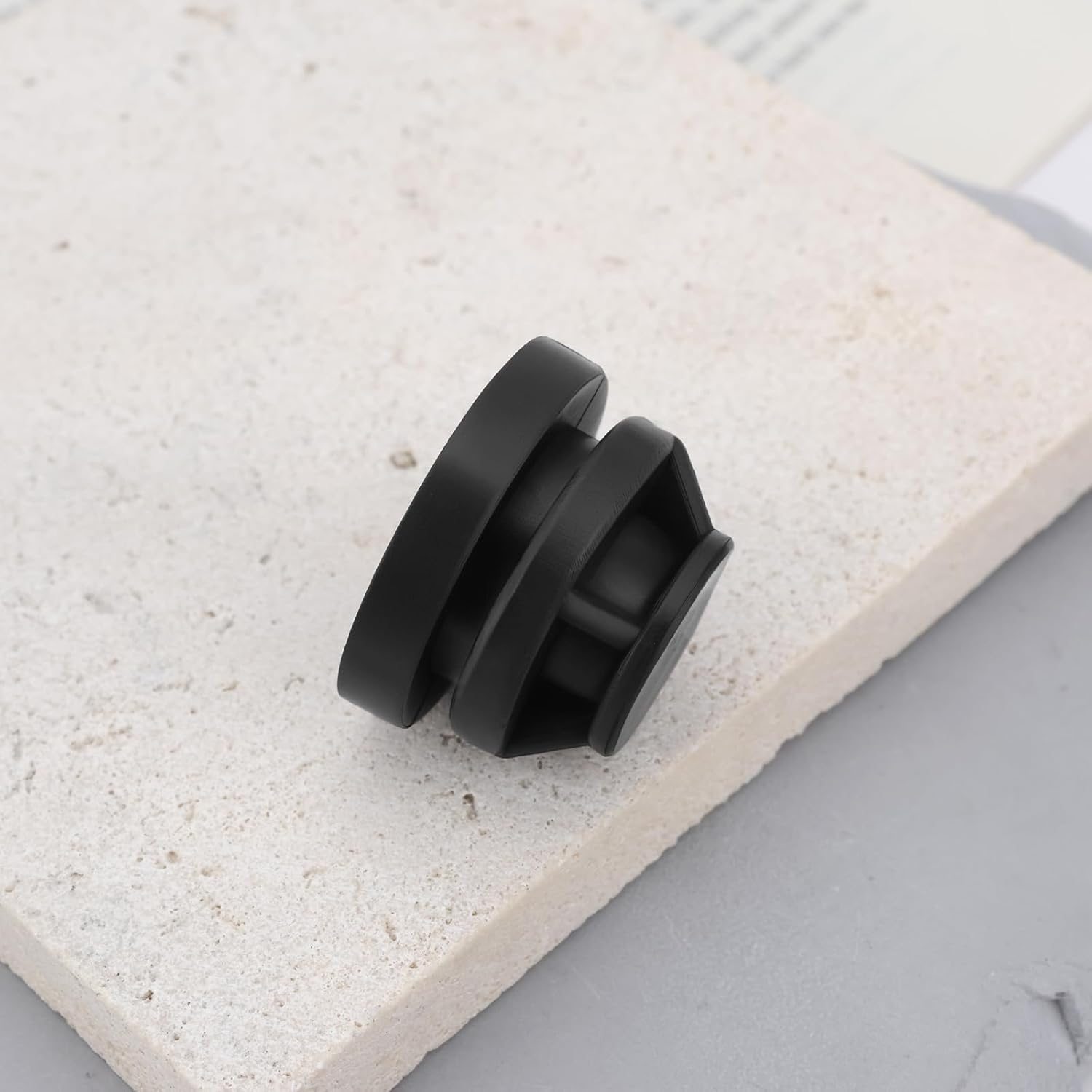 Emsea 4Pcs Car Engine Cover Insulator Rubber Mount Rubber Replacement Part P30110238 Compatible with Mazda 2 3 6 CX-3 CX-4 CX-5 Black image number 2