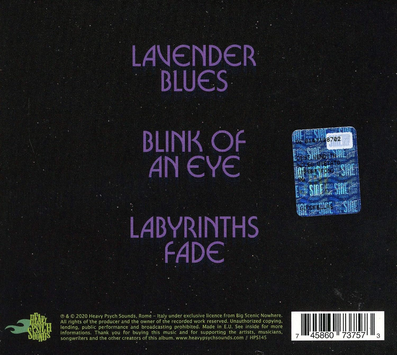 Lavender Blues (Digipak) image number 1