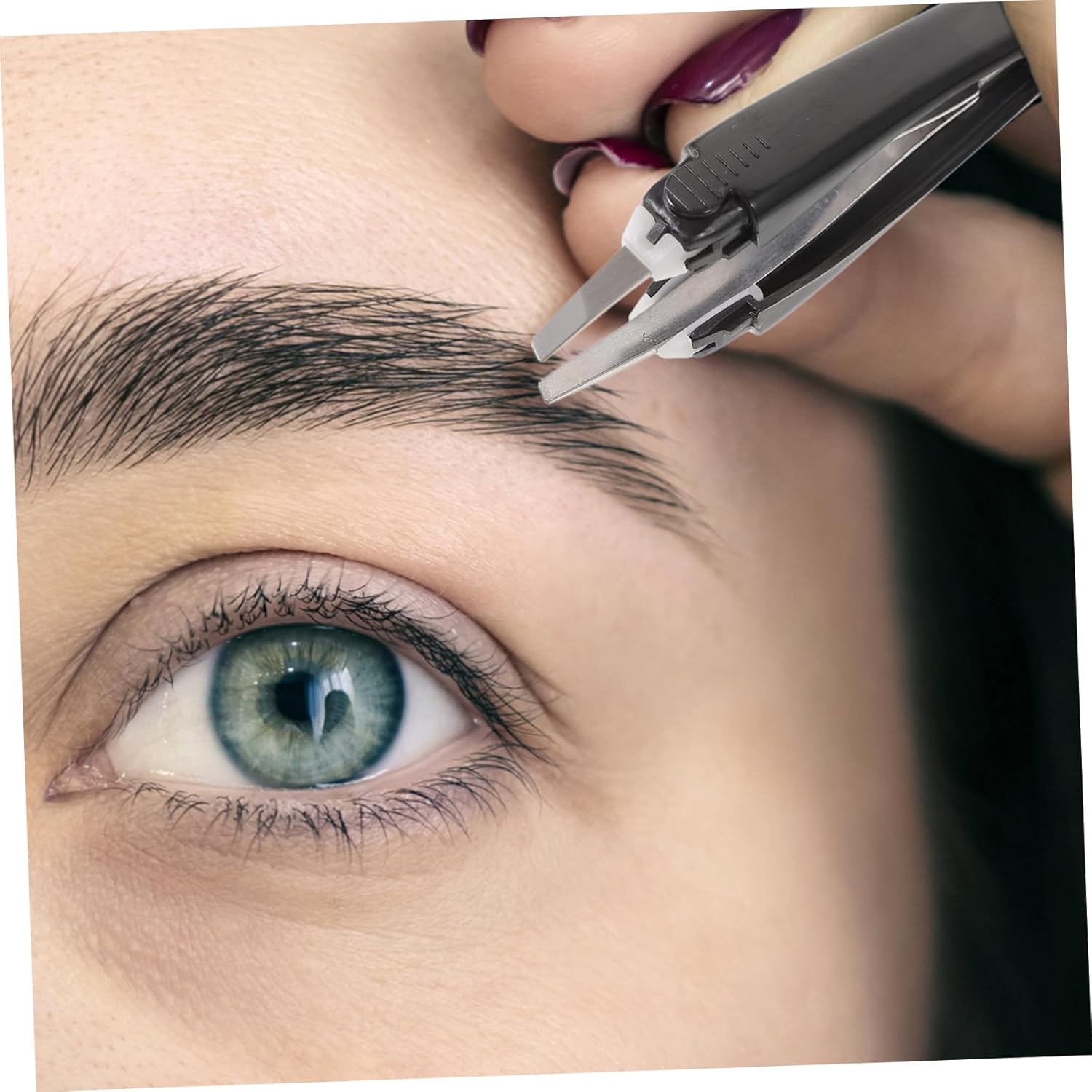 Bujo Tweezers 3Pcs Eyebrow Tweezers Precision Eyelash Curlers Lash Tweezers Automatic Eyebrow Retractable Tweezers Retractable Eyebrow Tweezer Hair Tweezers Eyebrow Tweezer Kit