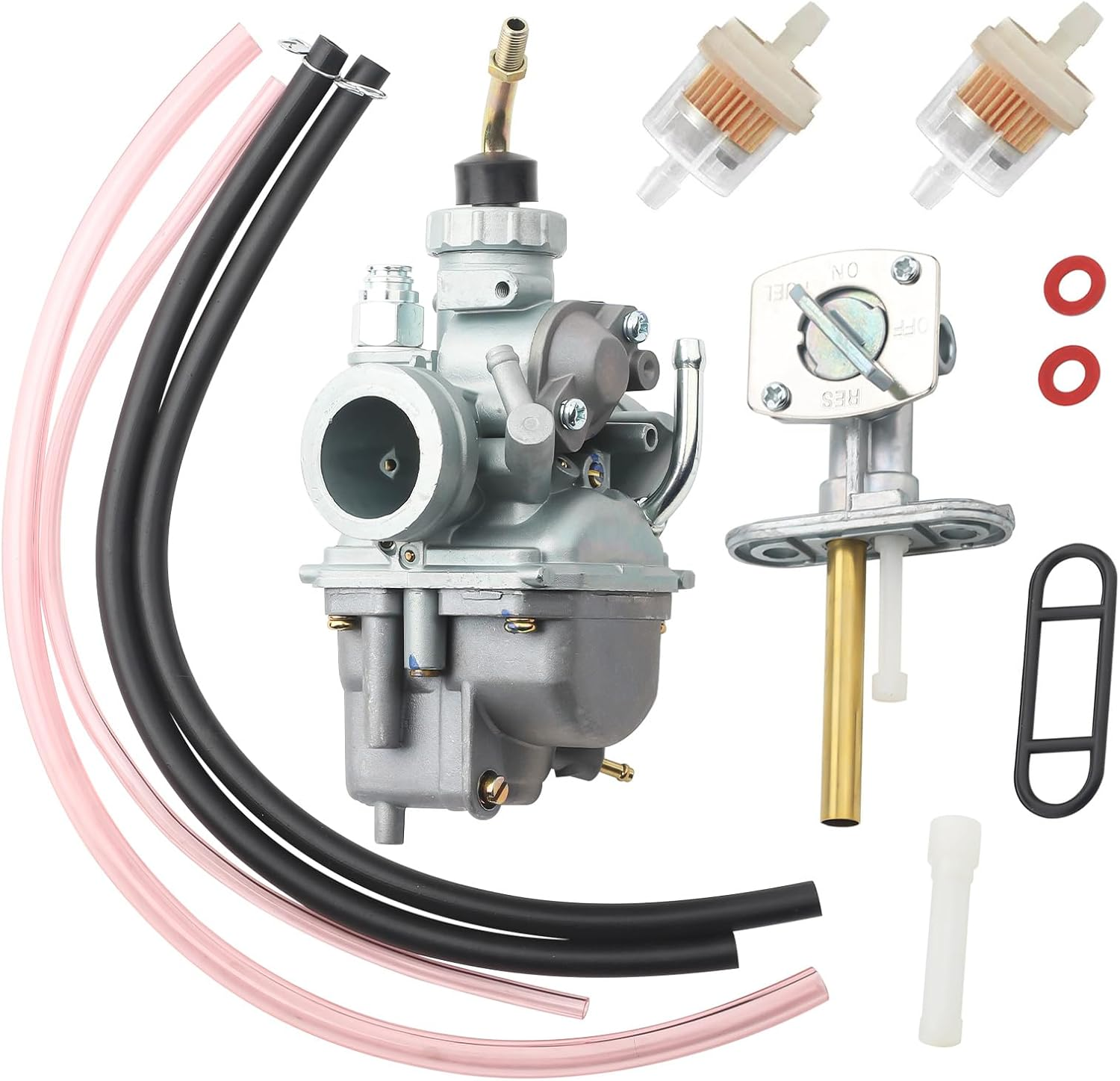 TTR125 Carburetor for Yamaha TTR125 TTR-125 Carb Carburetor 2000-2007 Yamaha Motorcycle TTR125LE TTR125 TTR125E TTR125L with Fuel Switch Valve Petcock image number 4