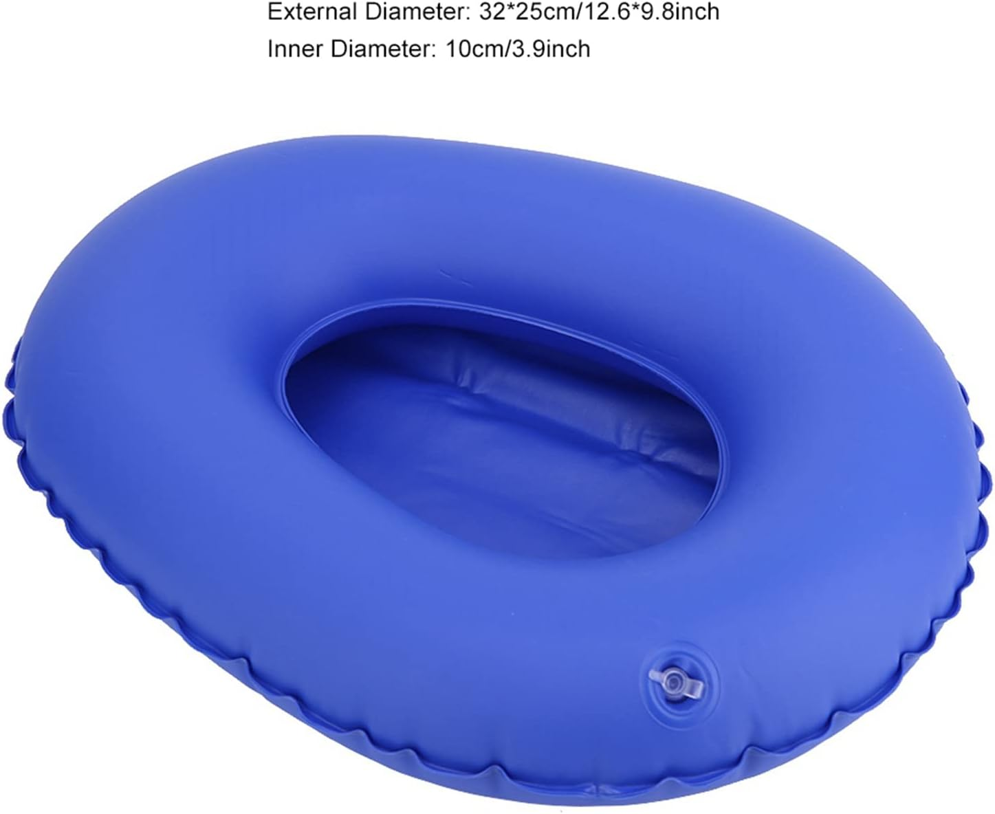 Inflatable Bed Pan with Air Pump, PU Bedpan for Patients, Elderly & Post-Surgery Care,Ergonomic Pressure Relief, Portable & Easy Clean image number 2