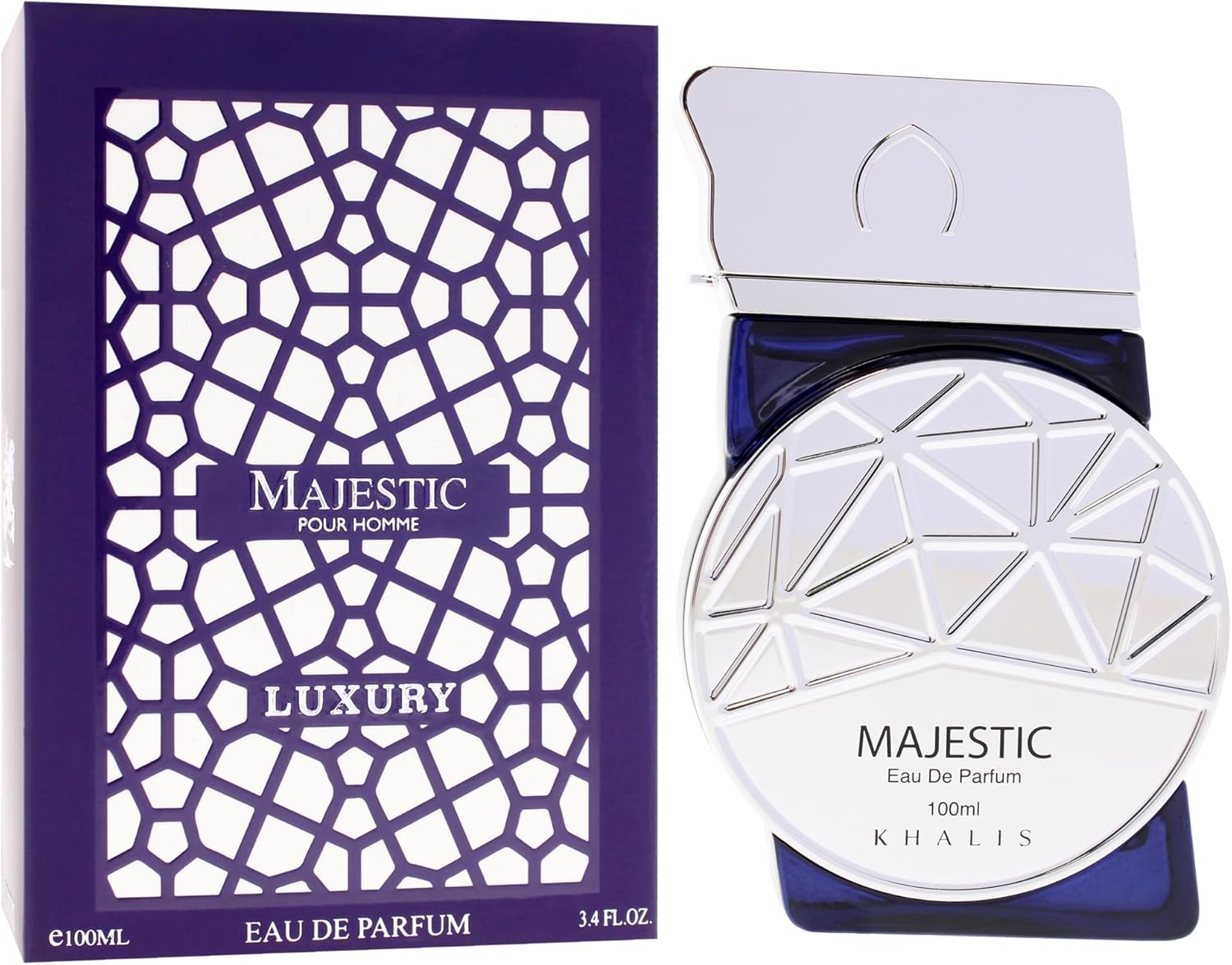 Luxury Collection - Majestic by Khalis for Men - 3.4 Oz EDP Spray image number 6